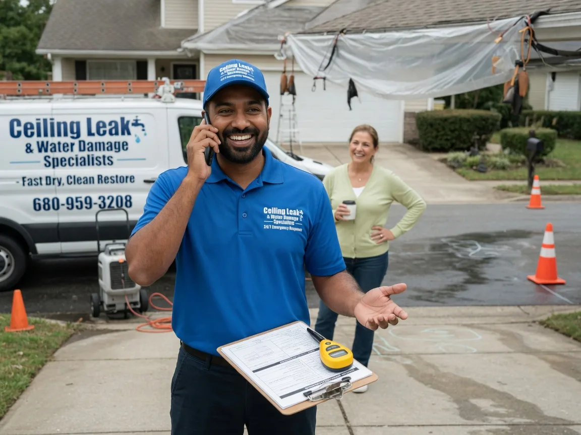 Ceiling Leak Cleanup Elizabethport, NJ FAQs
